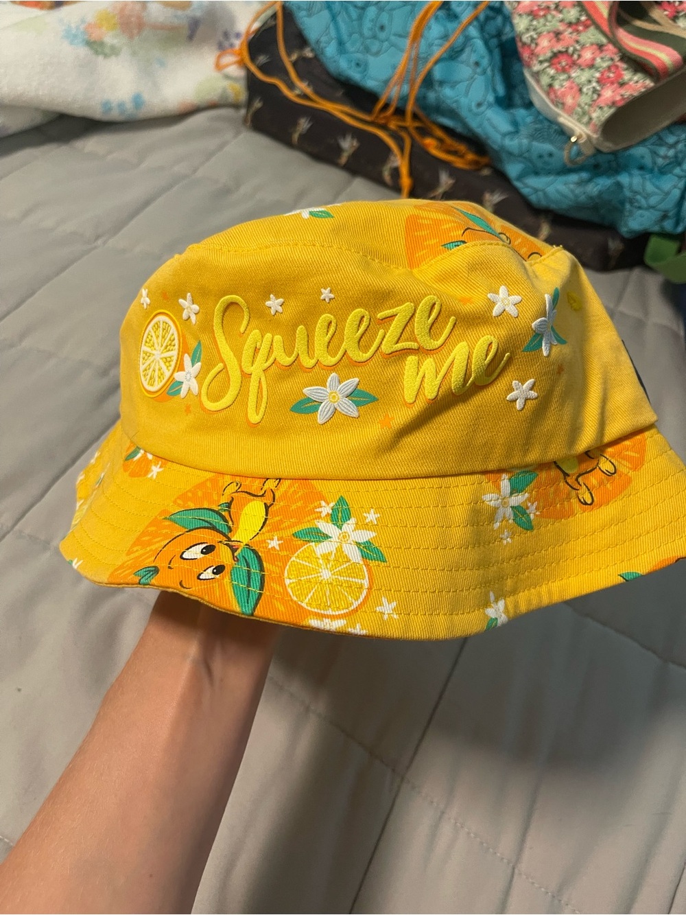 Disney Spirit Jersey Orange Bird Bucket Hat